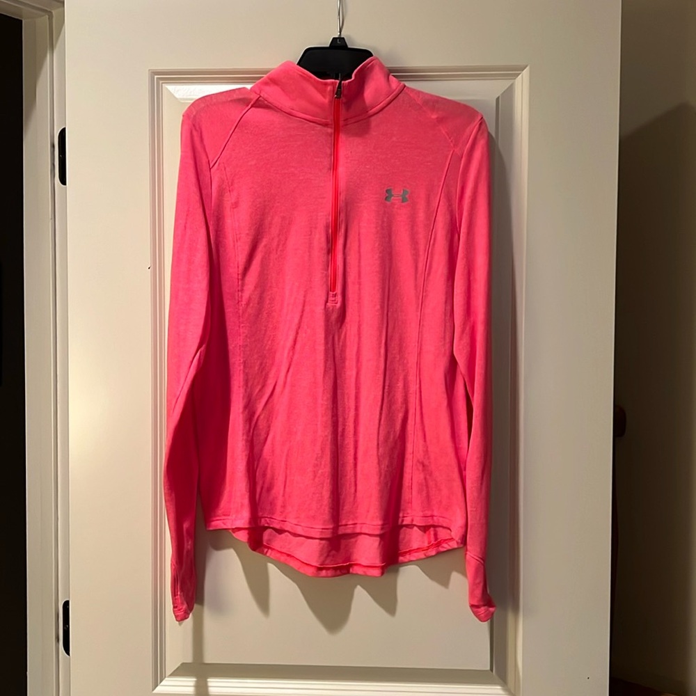 Under Armor 3/4 zip long sleeve top